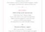 design an elegant food or any restaurant menu